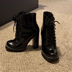 Jeffrey Campbell Legion Lace-Up Ankle Boots